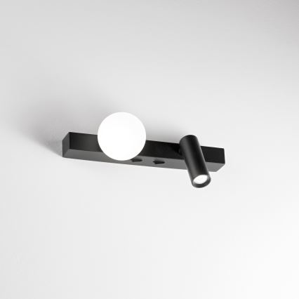 Ideal Lux - LED-Wandleuchte BINOMIO 2xLED/3W/230V CRI 90 schwarz