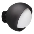 Ideal Lux - LED-Wandleuchte BLOOM 1xE27/42W/230V schwarz