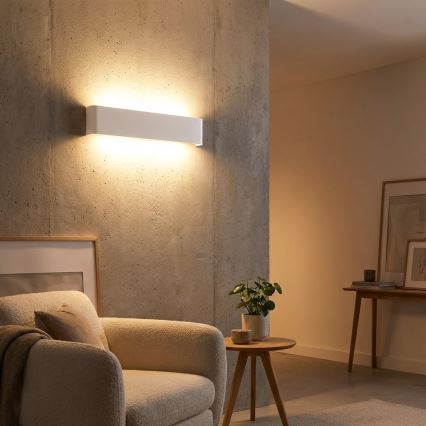 Ideal Lux - LED-Wandleuchte DELTA LED/19,5W/230V 3000K 61 cm CRI 90 weiß