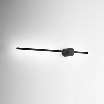 Ideal Lux - LED-Wandleuchte ESSENCE LED/12W/230V 2700K 70 cm CRI 90 schwarz