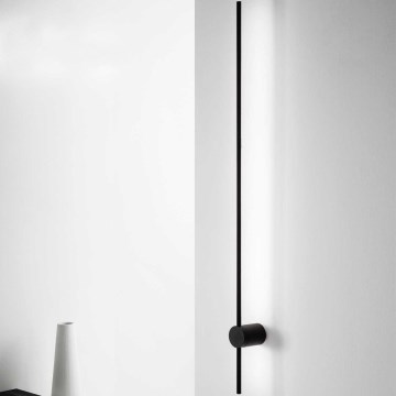 Ideal Lux - LED-Wandleuchte ESSENCE LED/19W/230V 4000K 124 cm CRI 90 schwarz
