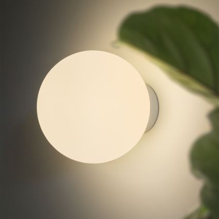 Ideal Lux - LED-Wandleuchte MAPA 1xG9/3W/230V Ø 15 cm weiß