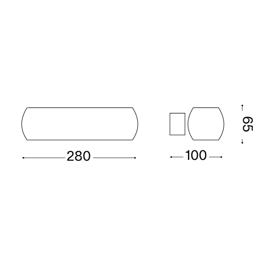 Ideal Lux - LED-Wandleuchte MORIS 2xG9/3W/230V weiß