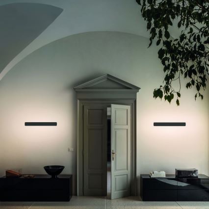 Ideal Lux - LED-Wandleuchte ZIG ZAG LED/30W/230V 75 cm CRI 90 schwarz