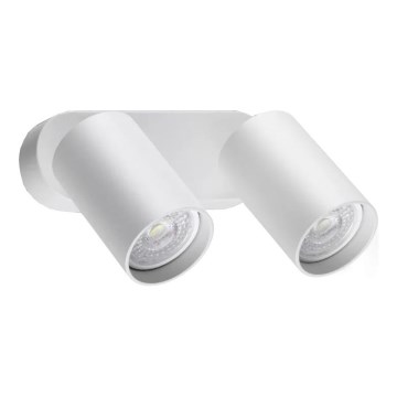 Ideal Lux - LED-Wandspot DYNAMITE 2xGU10/7W/230V CRI 90 weiß