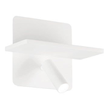 Ideal Lux - LED-Wandspot PIANO LED/10W/230V CRI 90 USB weiß