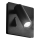 Ideal Lux - LED-Wandstrahler LITE LED/3W/230V CRI 90 schwarz