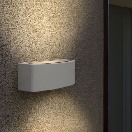 Ideal Lux - Outdoor-Wandleuchte ANDROMEDA 1xE27/60W/230V IP55 weiß