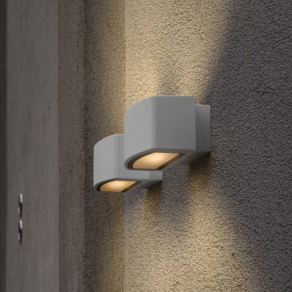 Ideal Lux - Outdoor-Wandleuchte ANDROMEDA 1xE27/60W/230V IP55 weiß