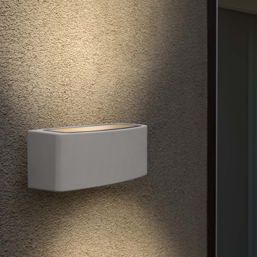 Ideal Lux - Outdoor-Wandleuchte ANDROMEDA 1xE27/60W/230V IP55 weiß