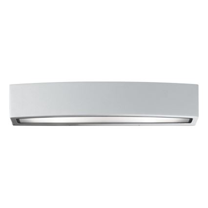 Ideal Lux - Outdoor-Wandleuchte ANDROMEDA 2xE27/60W/230V IP55 grau