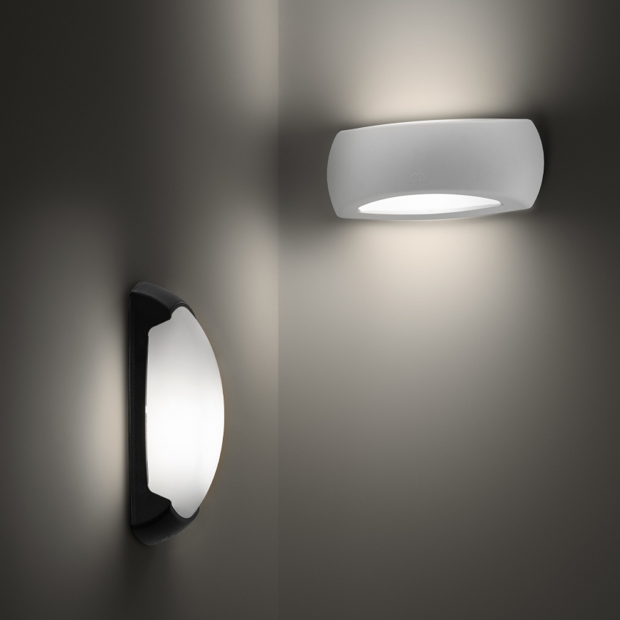 Ideal Lux - Outdoor-Wandleuchte FELIX 1xE27/23W/230V IP66 schwarz