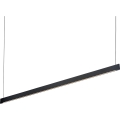 Ideal Lux - Pendelleuchte an Kabel DESK WIDE LED/36W/230V CRI 90 120 cm schwarz