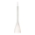 Ideal Lux - Pendelleuchte an Kabel FLUT 1xE14/40W/230V Ø 10,5 cm weiß