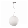Ideal Lux - Pendelleuchte an Kabel MAPA 1xE27/42W/230V Ø 20 cm weiß