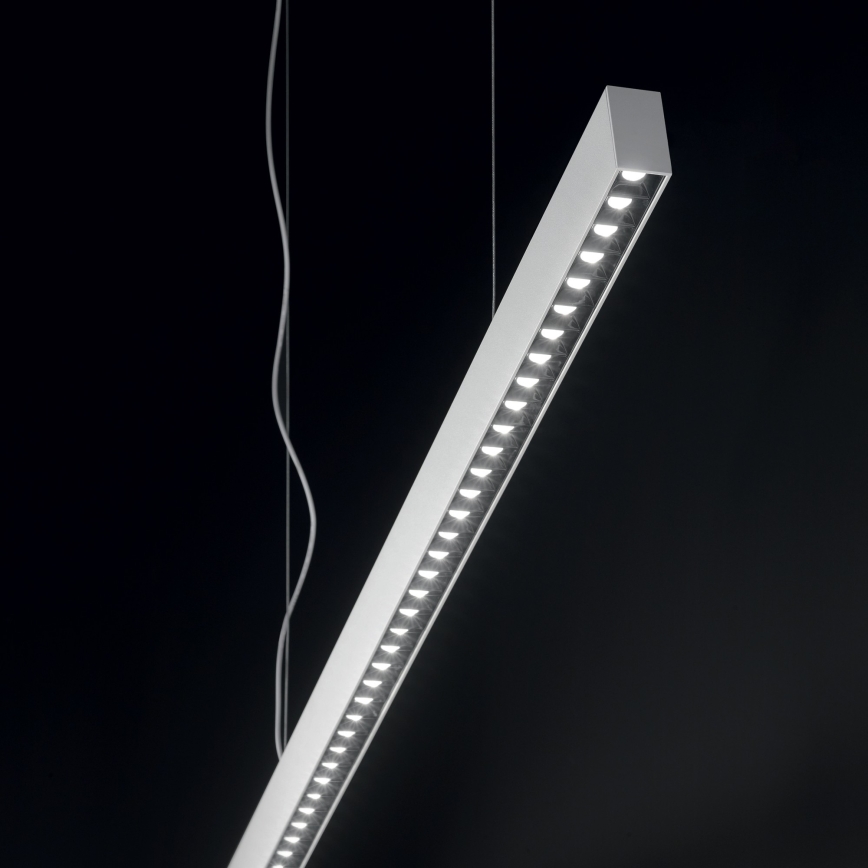 Ideal Lux - Pendelleuchte an Kabel OFFICE LED/30W/230V 4000K CRI 90 weiß