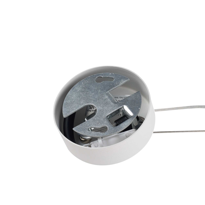 Ideal Lux - Pendelleuchte MAPA, 1x E27/42W/230V, Ø 30 cm, weiß
