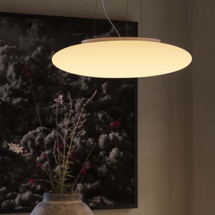 Ideal Lux - Pendelleuchte SMARTIES mit Kabel 3xE27/42W/230V Ø 42,5 cm weiß