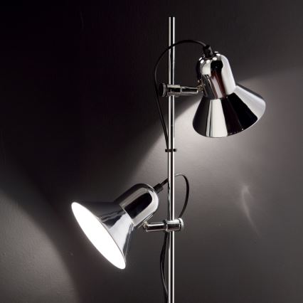 Ideal Lux - Stehleuchte 2xE27/60W/230V, glänzender Chrom