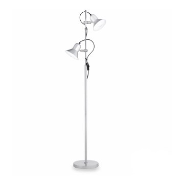 Ideal Lux - Stehleuchte 2xE27/60W/230V silber