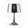 Ideal Lux - Tischlampe LONDON 1xE27/60W/230V glänzender Chrom