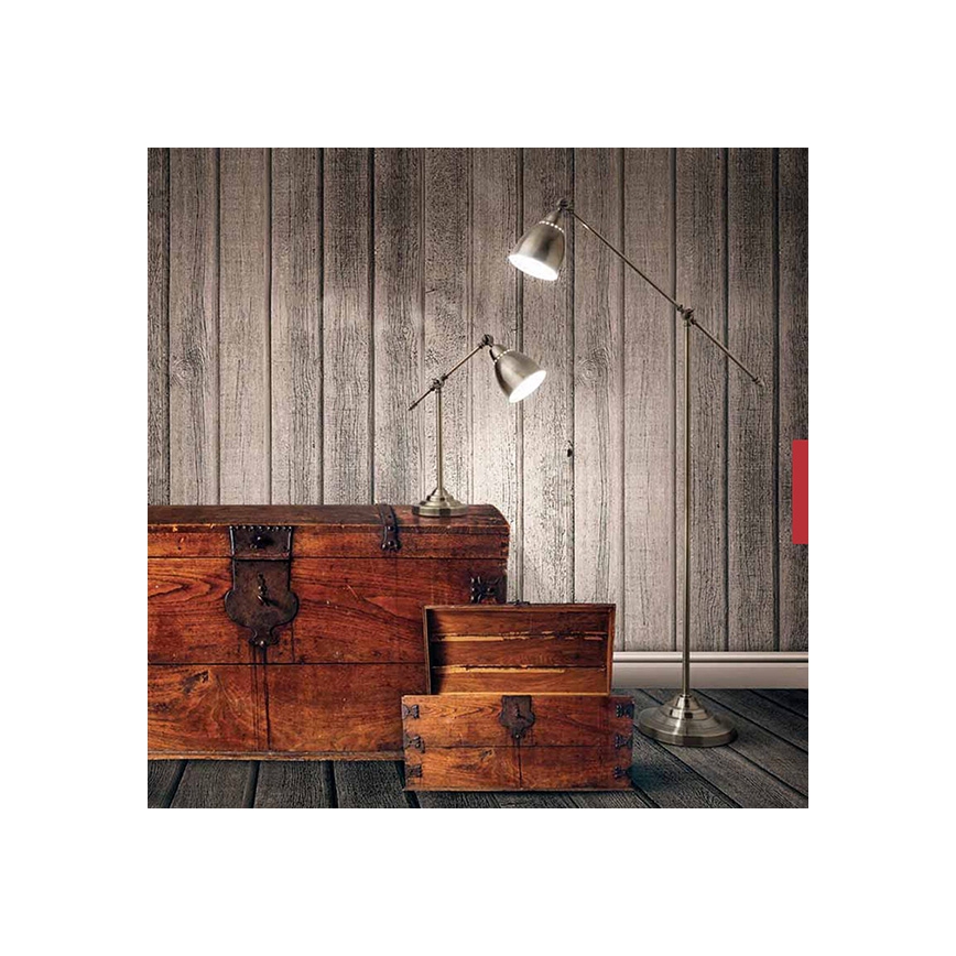 Ideal Lux - Wandleuchte 1xE27/60W/230V bronzen