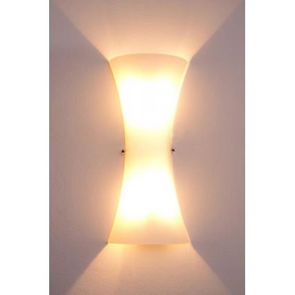 Ideal Lux 17617 - Wandleuchte ELICA 2xG9/28W/230V