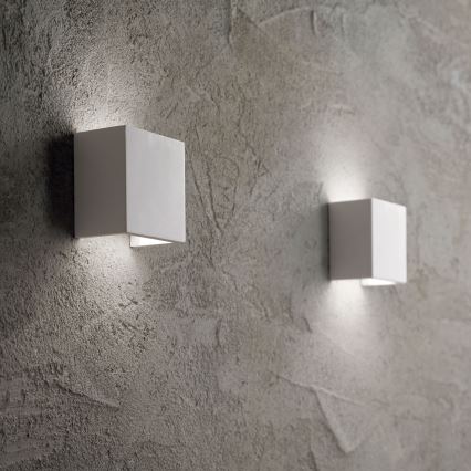 Ideal Lux - Wandleuchte FLASH GESSO 1xG9/40W/230V weiß
