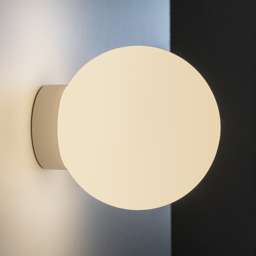Ideal Lux - Wandleuchte MAPA 1xE27/42W/230V Ø 20 cm weiß