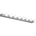 Ideal Lux - Wandleuchte PRIVE 8xE14/40W/230V glänzendes Chrom