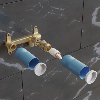 Ideal Standard A1313NU - Einbaukörper für Unterputz-Waschtischarmatur BUILT-IN blau