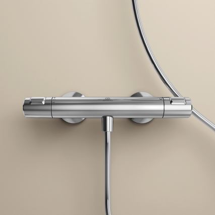 Ideal Standard A7201AA - Thermostat-Duscharmatur CERATHERM T25, Hochglanz-Chrom