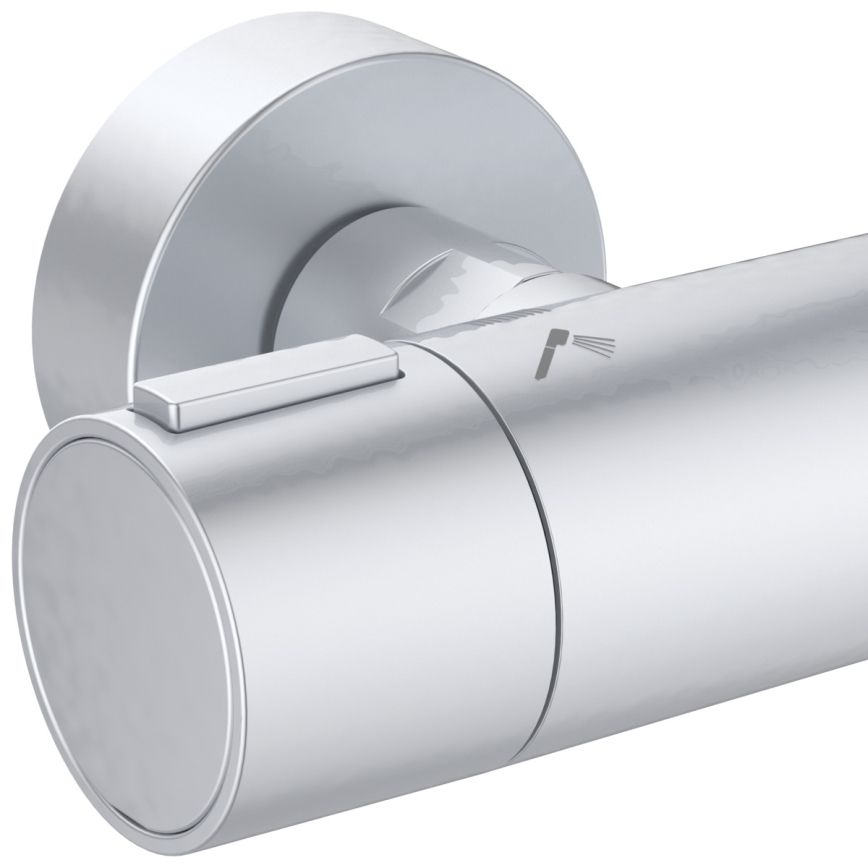 Ideal Standard BD583SI - Duschgarnitur mit thermostatischer Armatur CERATHERM ALU+ in mattchrom