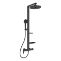 Ideal Standard BD584XG - Duschset mit Armatur CERAFLOW ALU+ matt schwarz