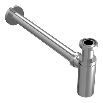 Ideal Standard D5859AA - Waschbecken-Siphon, mattchrom