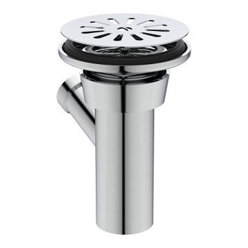 Ideal Standard D5870AA - Siphon für Ausgussbecken, hochglanzverchromt