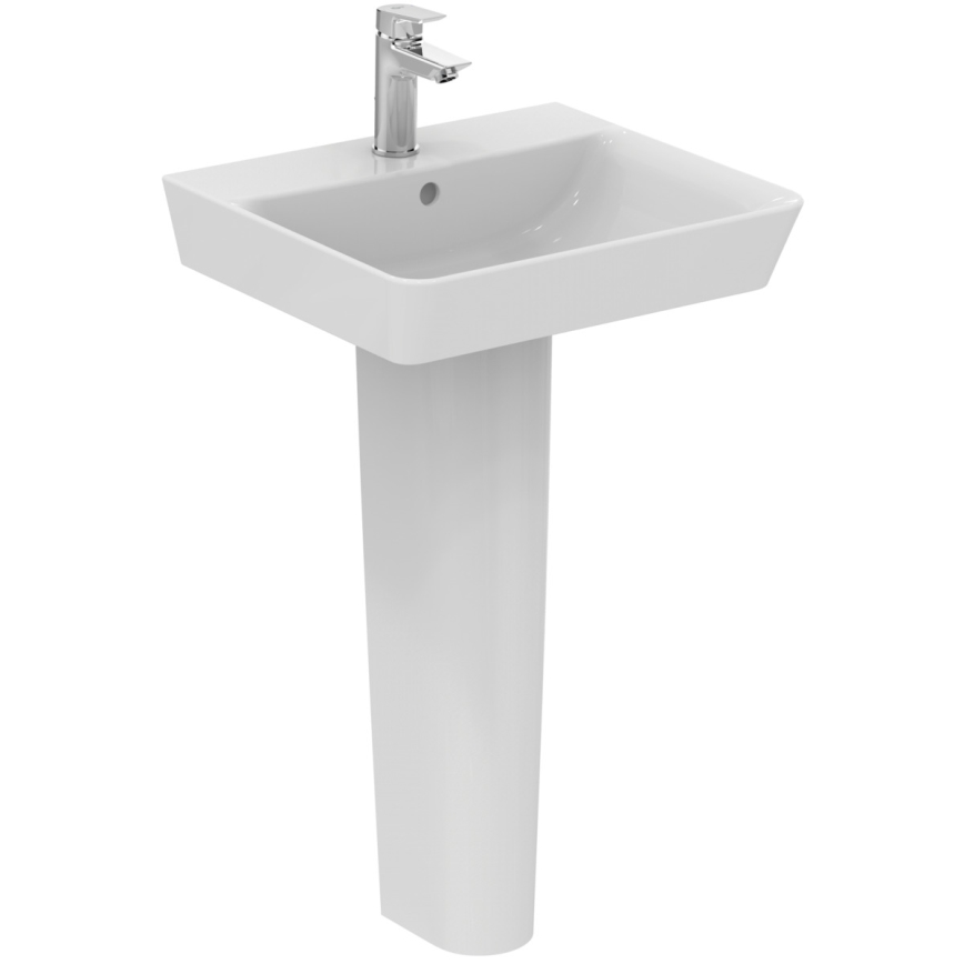 Ideal Standard E030101 - Wand-Waschbecken CONNECT AIR 50x45 cm Keramik/weiß