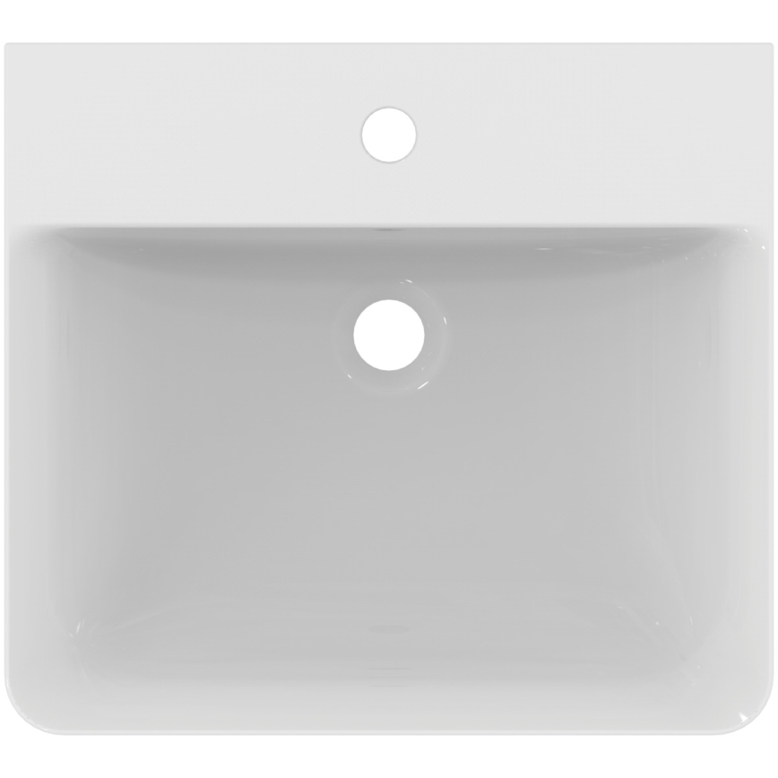 Ideal Standard E030101 - Wand-Waschbecken CONNECT AIR 50x45 cm Keramik/weiß