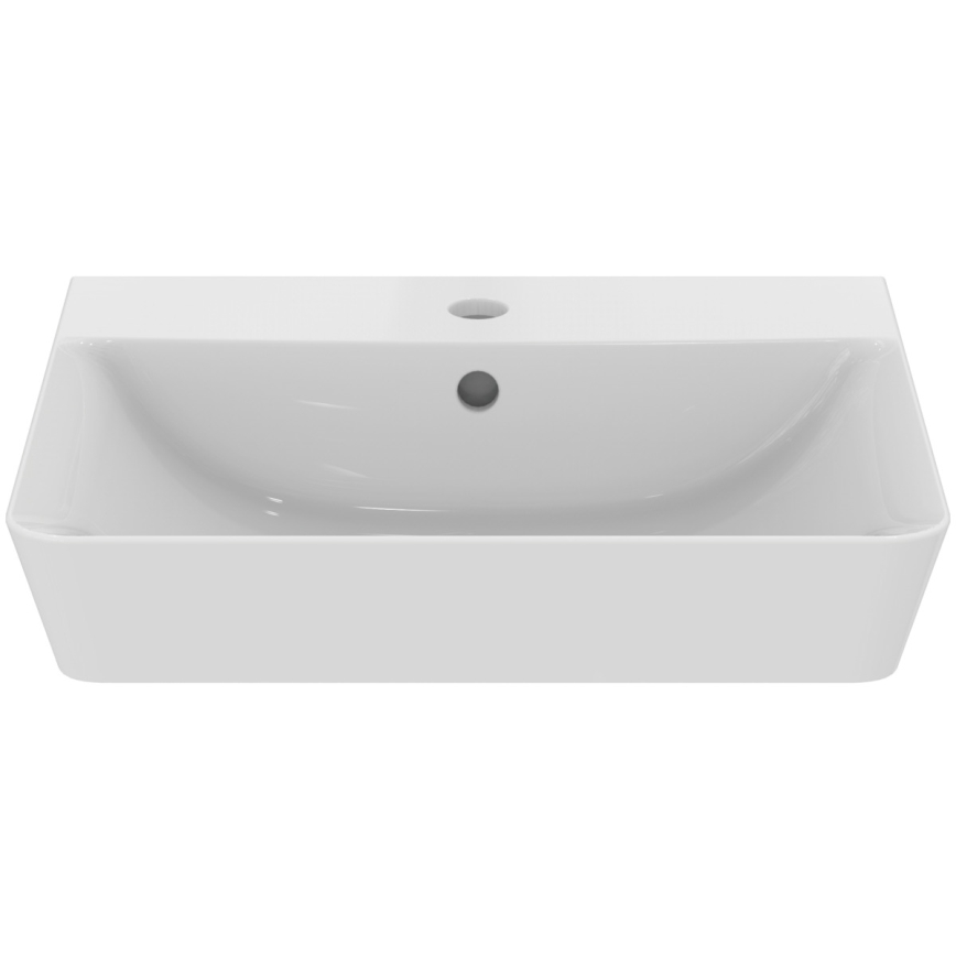 Ideal Standard E030101 - Wand-Waschbecken CONNECT AIR 50x45 cm Keramik/weiß