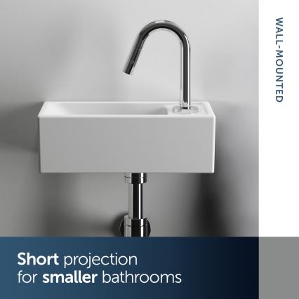 Ideal Standard E211201 - Wandwaschbecken I.LIFE S 37x21 cm Keramik/weiß