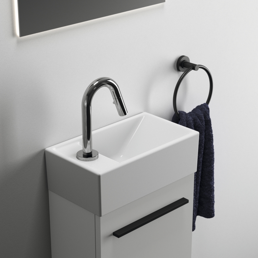 Ideal Standard E211301 - Hängendes Waschbecken I.LIFE S 37x21 cm Keramik/Weiß