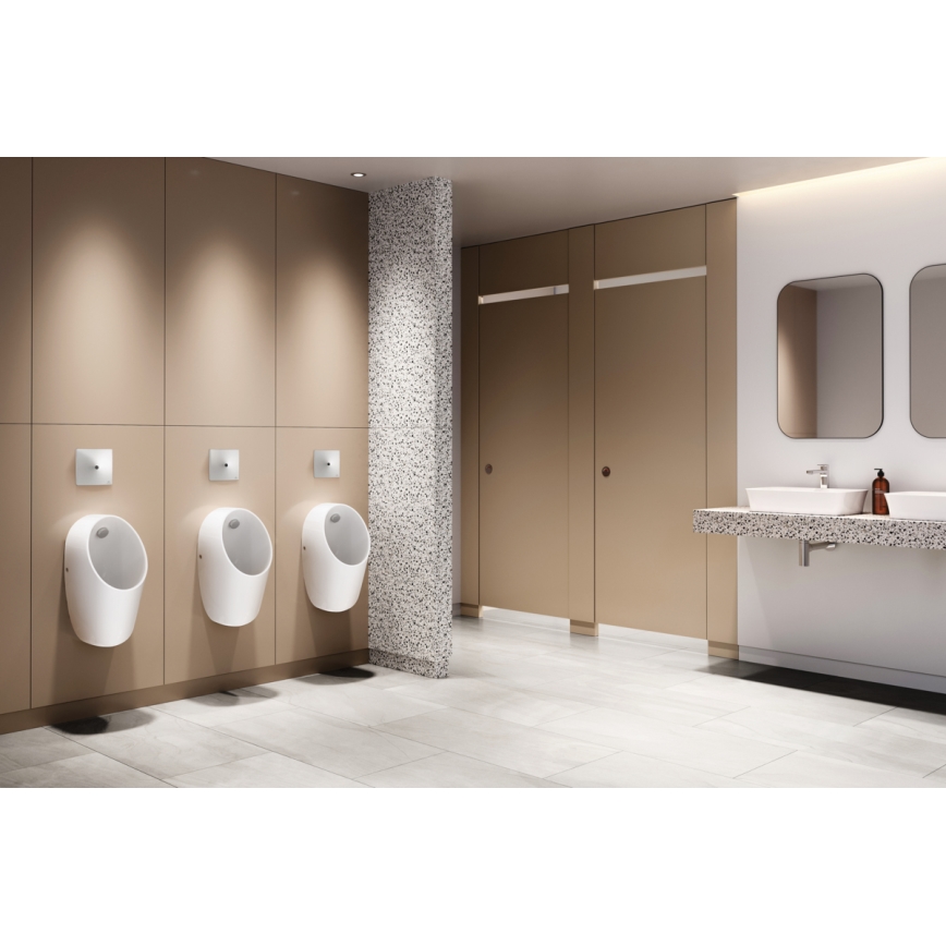 Ideal Standard E253701 - Urinal I.LIFE, Wasseranschluss hinten, Ablauf hinten, Keramik/weiß