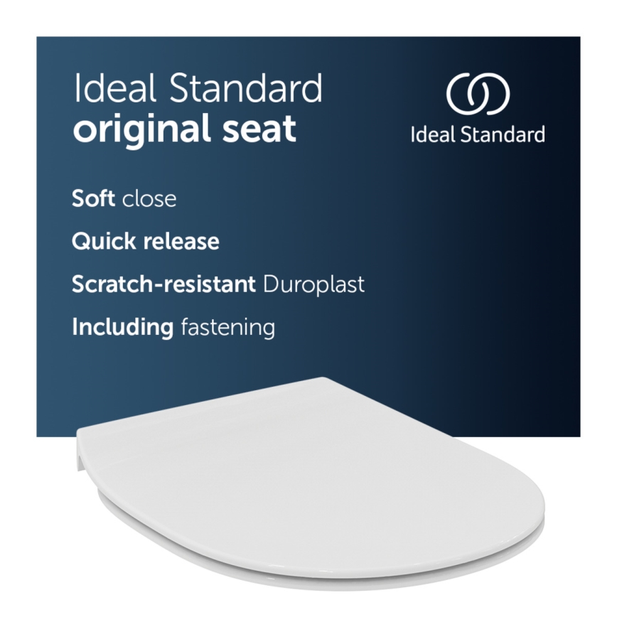 Ideal Standard E772401 - SoftClose WC-Sitz CONNECT weiß