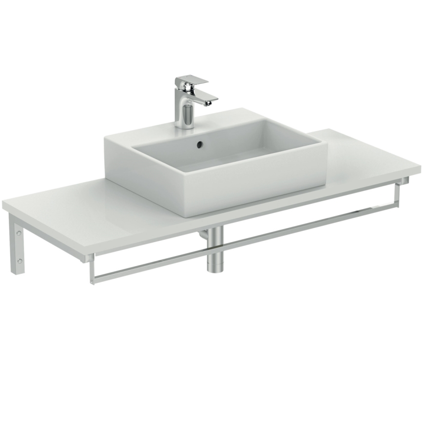 Ideal Standard K081601 - Aufsatzwaschbecken STRADA 50 x 42 cm, Keramik/weiß