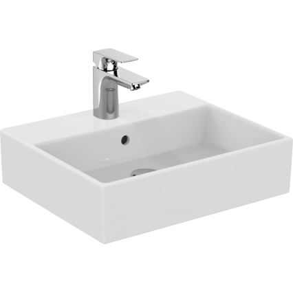 Ideal Standard K081601 - Aufsatzwaschbecken STRADA 50 x 42 cm, Keramik/weiß