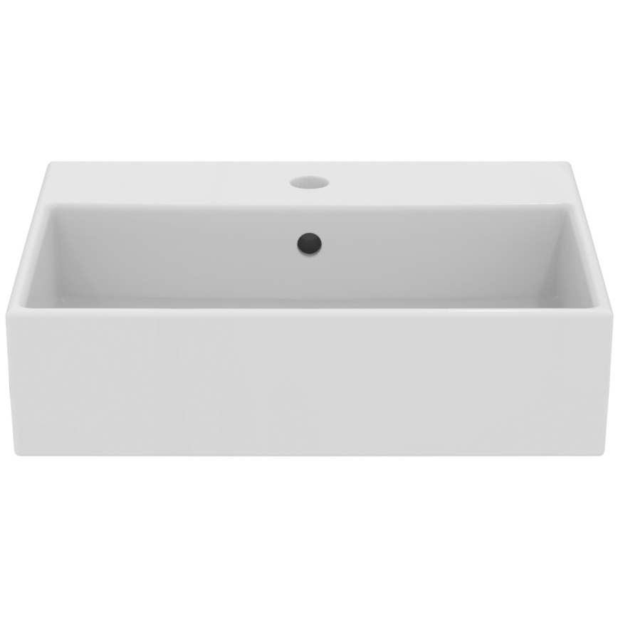 Ideal Standard K081601 - Aufsatzwaschbecken STRADA 50 x 42 cm, Keramik/weiß