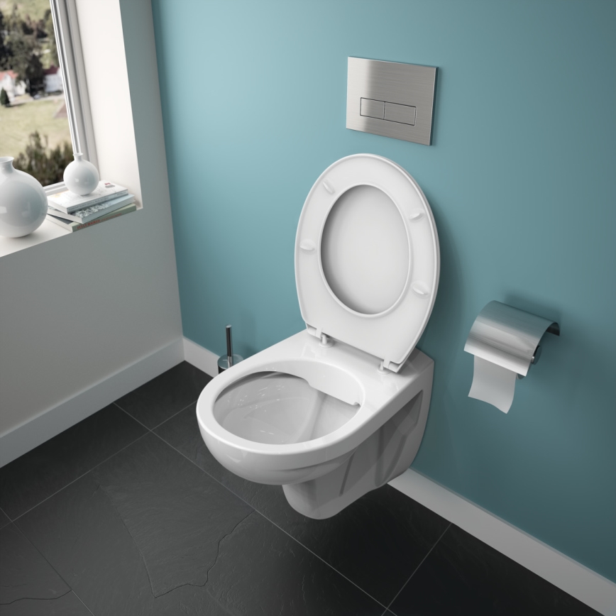 Ideal Standard K881001 - Wandhängendes Rimless-WC EUROVIT, Keramik, Weiß