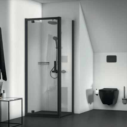 Ideal Standard T3546V3 - TESI Wand‑WC mit SoftClose‑WC‑Sitz, Keramik/Schwarz