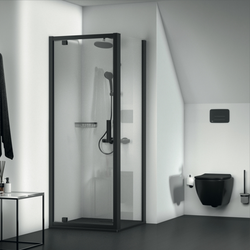 Ideal Standard T3546V3 - TESI Wand‑WC mit SoftClose‑WC‑Sitz, Keramik/Schwarz