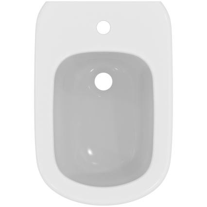 Ideal Standard T457001 - Wandhängendes Bidet TESI Keramik/Weiß